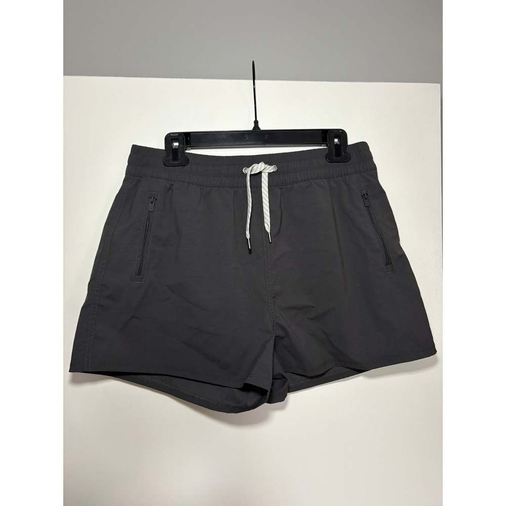 NEW Vuori Birch Shorts Large Charcoal Gray VW3142 Performance Activewear Hiking - Picture 3 of 5